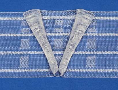 Vivo Pinch Pleat Tape - Pinch Pleats - Dilotex Narrow Fabrics And